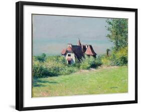 A Villa at Trouville, 1882-Gustave Caillebotte-Framed Giclee Print