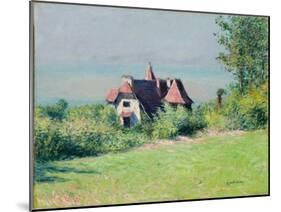 A Villa at Trouville, 1882-Gustave Caillebotte-Mounted Giclee Print