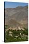 A Village and Terraced Fields of Wheat and Potatoes in the Panjshir Valley, Afghanistan, Asia-Alex Treadway-Stretched Canvas