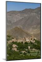 A Village and Terraced Fields of Wheat and Potatoes in the Panjshir Valley, Afghanistan, Asia-Alex Treadway-Mounted Photographic Print