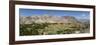 A Village and Terraced Fields of Wheat and Potatoes in the Panjshir Valley, Afghanistan, Asia-Alex Treadway-Framed Photographic Print