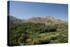 A village and terraced fields of wheat and potatoes in the Panjshir valley in Afghanistan, Asia-Alex Treadway-Stretched Canvas