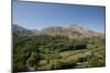A village and terraced fields of wheat and potatoes in the Panjshir valley in Afghanistan, Asia-Alex Treadway-Mounted Photographic Print