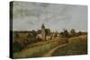 A Village at Harvest Time-Henri-Joseph Harpignies-Stretched Canvas