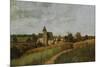 A Village at Harvest Time-Henri-Joseph Harpignies-Mounted Giclee Print