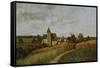 A Village at Harvest Time-Alfred Thompson Bricher-Framed Stretched Canvas