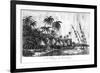 A Village at Nancowry, Nicobar Islands, 1799-null-Framed Giclee Print