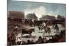 A Village Bullfight, C1812-1814-Francisco de Goya-Mounted Giclee Print