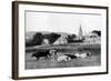 A Village Church, 1926-null-Framed Giclee Print