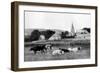 A Village Church, 1926-null-Framed Giclee Print