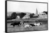 A Village Church, 1926-null-Framed Stretched Canvas