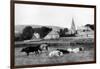 A Village Church, 1926-null-Framed Giclee Print