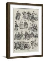 A Village Entertainment-null-Framed Giclee Print