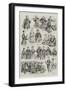 A Village Entertainment-null-Framed Giclee Print