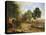 A Village Fair-Alexander Van Bredael-Stretched Canvas