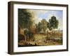 A Village Fair-Alexander Van Bredael-Framed Giclee Print