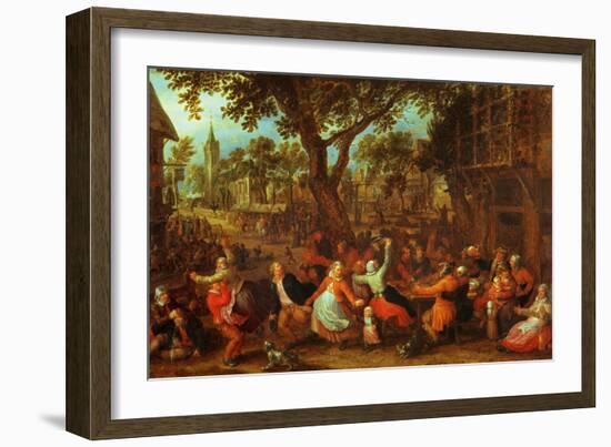 A Village Fair-David Vinckboons-Framed Giclee Print