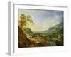 A Village Fete in the Rhine Valley-Jan The Elder Griffier-Framed Giclee Print