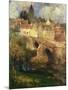 A Village in East Linton, Haddington-James Paterson-Mounted Giclee Print