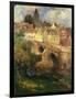 A Village in East Linton, Haddington-James Paterson-Framed Giclee Print