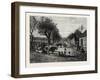A Village in Georgia, USA, 1870s-null-Framed Giclee Print
