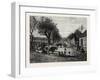 A Village in Georgia, USA, 1870s-null-Framed Giclee Print