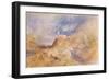 A Village in the Alps, Sion, C.1846-J. M. W. Turner-Framed Giclee Print