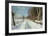 A Village in Winter-Harald Julius Niels Pryn-Framed Premium Giclee Print