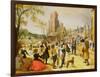 A Village Kermesse-Sebastian Vrancx-Framed Giclee Print