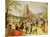 A Village Kermesse-Sebastian Vrancx-Mounted Giclee Print