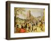 A Village Kermesse-Sebastian Vrancx-Framed Giclee Print