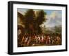 A Village Kermesse-Elisabeth Seldron-Framed Giclee Print