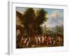 A Village Kermesse-Elisabeth Seldron-Framed Giclee Print