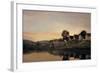 A Village Near Bonnieres, 1861-Charles Francois Daubigny-Framed Giclee Print