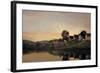 A Village Near Bonnieres, 1861-Charles Francois Daubigny-Framed Giclee Print