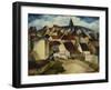 A Village Procession, France, C.1923-Christopher Richard Wynne Nevinson-Framed Giclee Print