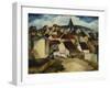 A Village Procession, France, C.1923-Christopher Richard Wynne Nevinson-Framed Giclee Print