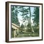 A Village Road, China, 1860-Leon, Levy et Fils-Framed Photographic Print