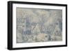 A Village Scene: Winter, 16th Century-Jacob I Savery-Framed Giclee Print