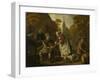 A Village Scene with a Cobbler, C. 1650-Jan Victors-Framed Giclee Print