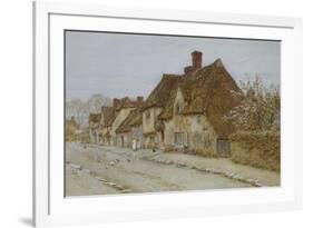 A Village Street, Kent-Helen Allingham-Framed Giclee Print