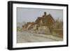 A Village Street, Kent-Helen Allingham-Framed Premium Giclee Print