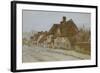 A Village Street, Kent-Helen Allingham-Framed Giclee Print