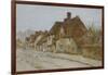 A Village Street, Kent-Helen Allingham-Framed Giclee Print