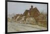 A Village Street, Kent-Helen Allingham-Framed Giclee Print