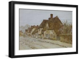 A Village Street, Kent-Helen Allingham-Framed Giclee Print