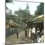A Village Street on the Island of Java (Indonesia), around 1900-Leon, Levy et Fils-Mounted Photographic Print