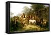A Village Wedding, 1859-William Hahn-Framed Stretched Canvas