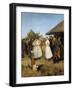 A Village Wedding in Hungary-Lajos Deák-Ebner-Framed Giclee Print