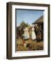 A Village Wedding in Hungary-Lajos Deák-Ebner-Framed Giclee Print